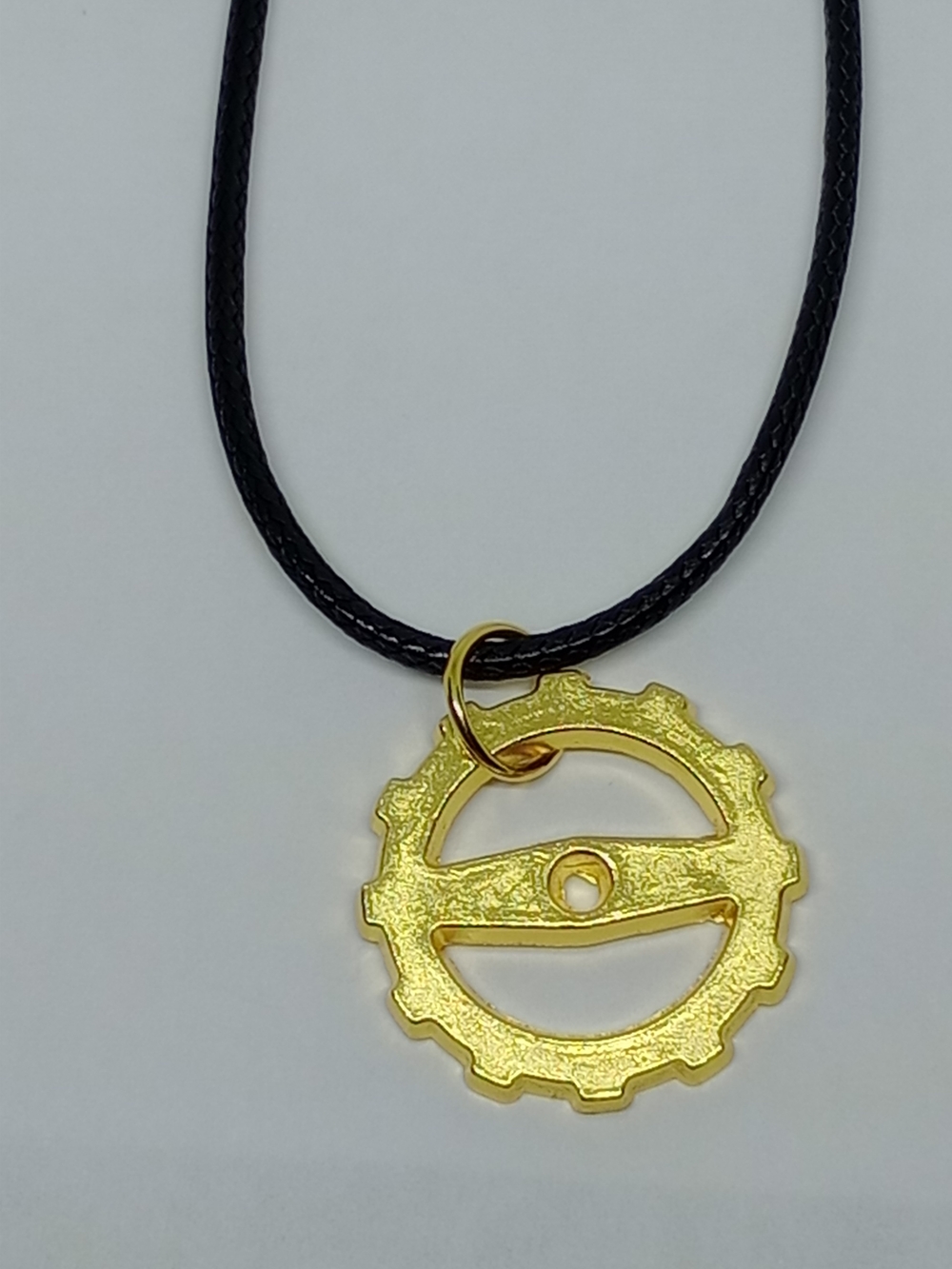 Gold Gear Pendant Necklace - Women Jewelry
